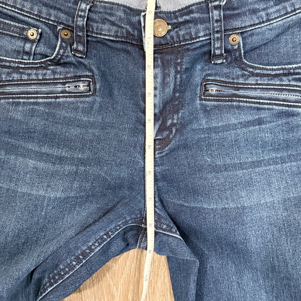 Banana Republic Women's Dark Blue Skinny Jeans with Zipper Pocket‎ Size 6 - Picture 6 of 9
